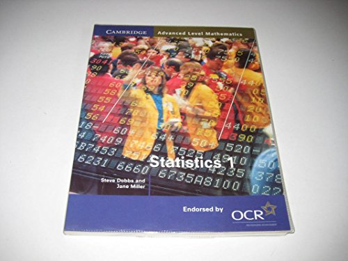 Stock image for Statistics 1 for OCR (Cambridge Advanced Level Mathematics) for sale by Brit Books