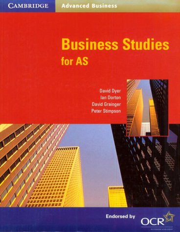 Stock image for Business Studies for AS for sale by MusicMagpie