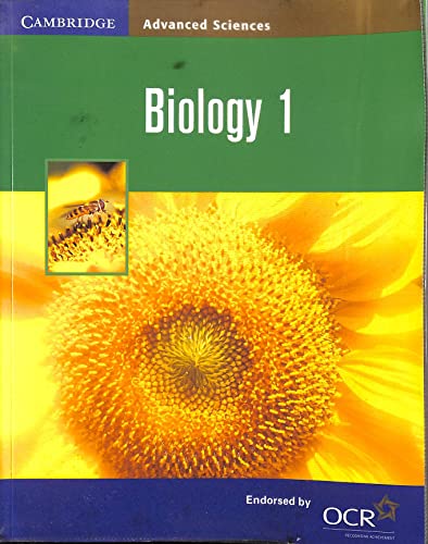 Stock image for Biology 1 (Cambridge Advanced Sciences) for sale by WorldofBooks