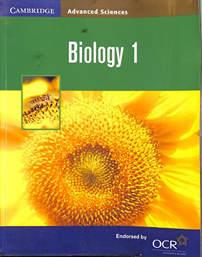 Stock image for Biology 1 (Cambridge Advanced Sciences) for sale by AwesomeBooks