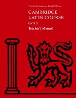 Image d'archives pour Cambridge Latin Course Unit 1: Teacher's Manual mis en vente par Revaluation Books