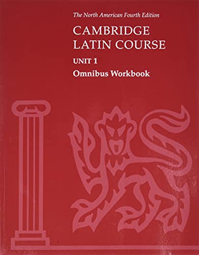 Beispielbild fr Cambridge Latin Course Unit 1 Omnibus Workbook North American edition (North American Cambridge Latin Course) zum Verkauf von ZBK Books