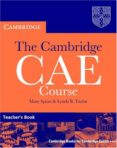 9780521788991: The Cambridge CAE Course Teacher's Book