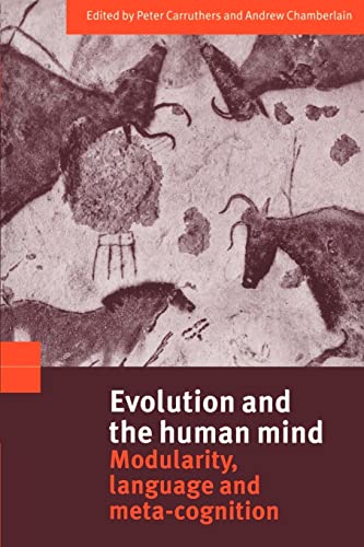 Imagen de archivo de Evolution and the Human Mind : Modularity, Language and Meta-Cognition a la venta por Better World Books: West