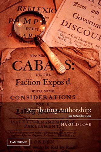 Attributing Authorship:an Introducatiion