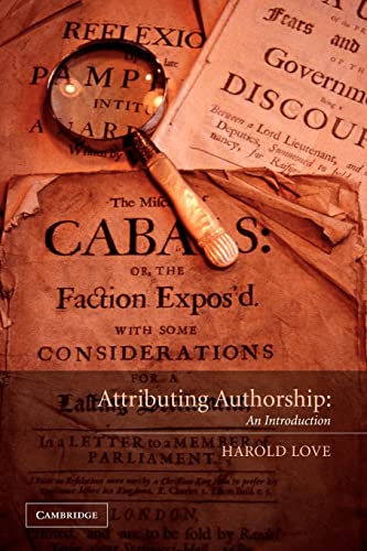 9780521789486: Attributing Authorship: An Introduction
