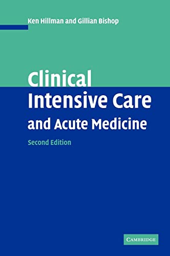9780521789806: Clinical Intensive Care and Acute Medicine 2nd Edition Paperback