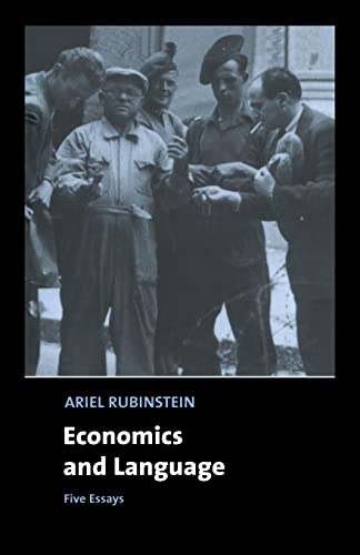 9780521789905: Economics and Language Paperback: Five Essays (Churchill Lectures in Economics)