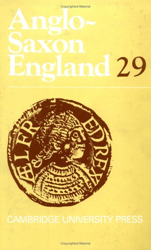 Beispielbild fr ANGLO-SAXON ENGLAND 29 zum Verkauf von Ancient World Books