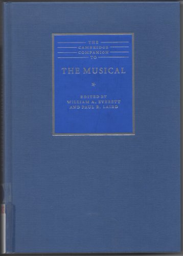 Stock image for The Cambridge Companion to the Musical (Cambridge Companions to Music) for sale by Irish Booksellers