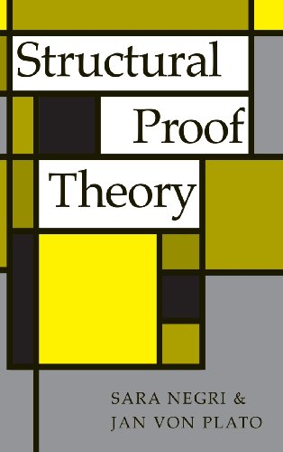 Stock image for Structural Proof Theory for sale by Lucky's Textbooks