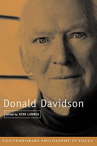 Beispielbild fr Donald Davidson. zum Verkauf von Kloof Booksellers & Scientia Verlag