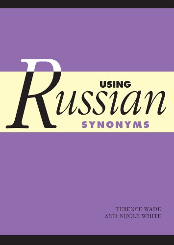 Beispielbild fr Using Russian Synonyms zum Verkauf von Blackwell's