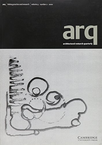 arq: Architectural Research Quarterly: Volume 4, Part 2 (9780521794114) by Carolin, Peter