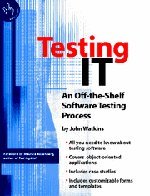 9780521795463: Testing IT: An Off-the-Shelf Software Testing Process