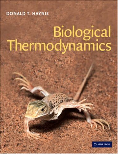 Imagen de archivo de Biological Thermodynamics a la venta por Better World Books