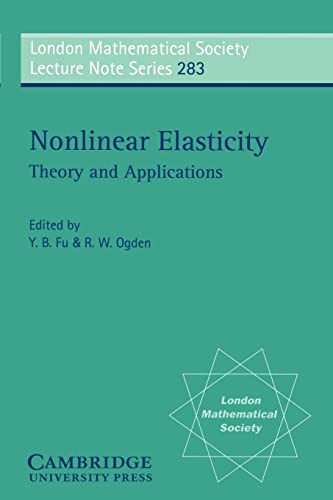 Beispielbild fr Nonlinear Elasticity : Theory and Applications zum Verkauf von Buchpark