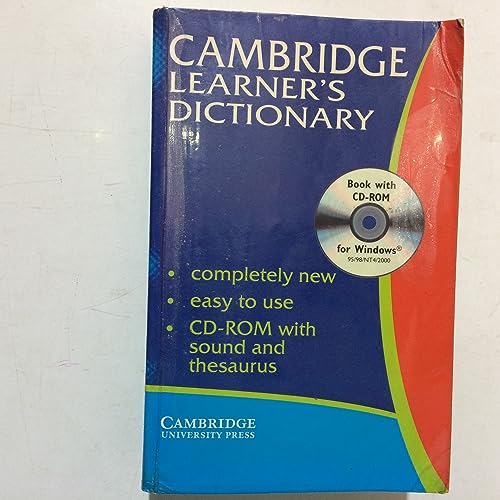 9780521799553: Cambridge learner's dictionary. Intermediate to upper intermediate. Con CD-ROM