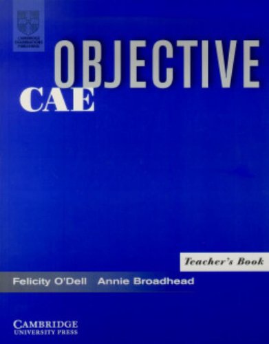 9780521799904: Objective CAE Teacher's Book