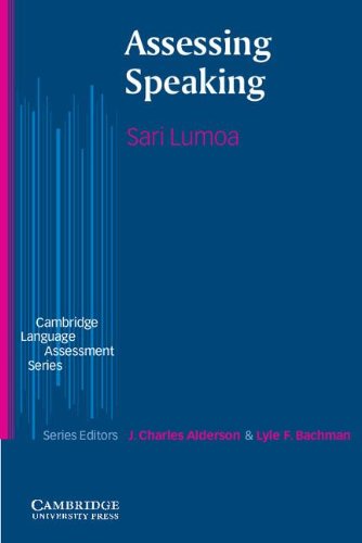 9780521800525: Assessing Speaking (Cambridge Language Assessment)