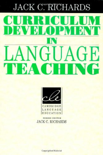 9780521800600: Curriculum Development in Language Teaching