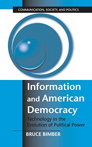 Stock image for Information and American Democracy for sale by Ria Christie Collections