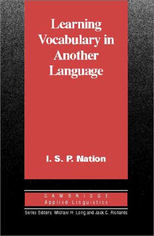 9780521800921: Learning Vocabulary in Another Language (Cambridge Applied Linguistics)