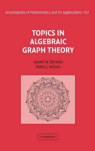 9780521801973: Topics in Algebraic Graph Theory Hardback: 102 (Encyclopedia of Mathematics and its Applications, Series Number 102)
