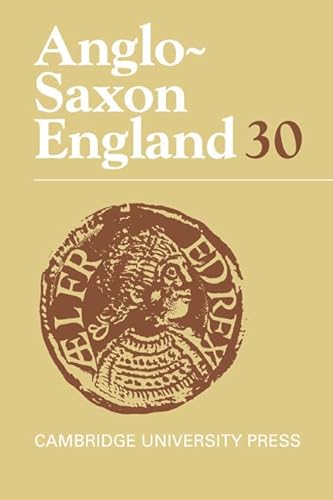 Imagen de archivo de ANGLO-SAXON ENGLAND 30 a la venta por Ancient World Books