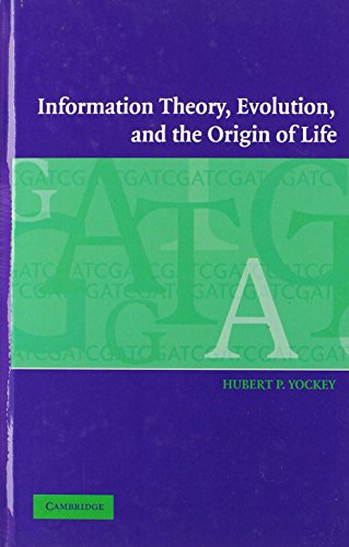 9780521802932: Information Theory, Evolution, and the Origin of Life