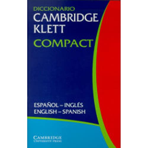 Stock image for Diccionario Cambridge Klett Compact Espa?ol-Ingl?s/English-Spanish (English and Spanish Edition) for sale by SecondSale