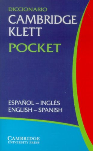 Beispielbild fr Diccionario Cambridge Klett Pocket Español-Ingl s/English-Spanish (English and Spanish Edition) zum Verkauf von ThriftBooks-Atlanta