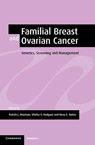 Stock image for Familial Breast and Ovarian Cancer : Genetics, Screening and Management for sale by Better World Books