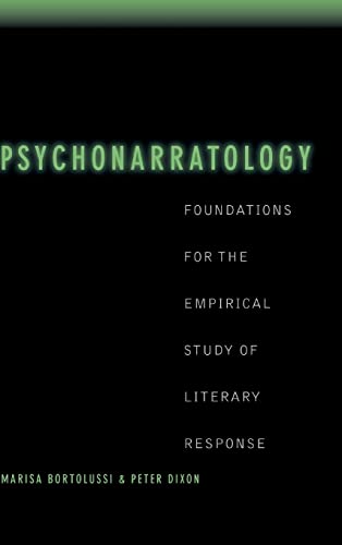 9780521804110: Psychonarratology Hardback: Foundations for the Empirical Study of Literary Response