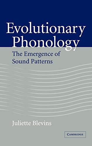 9780521804288: Evolutionary Phonology: The Emergence of Sound Patterns