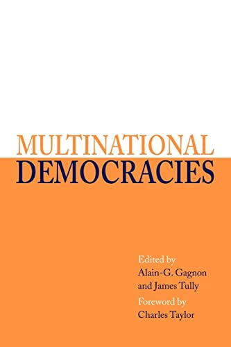 Imagen de archivo de Multinational Democracies a la venta por Better World Books: West