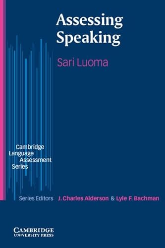 9780521804875: Assessing Speaking (Cambridge Language Assessment) - 9780521804875