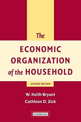 9780521805278: The Economic Organization of the Household