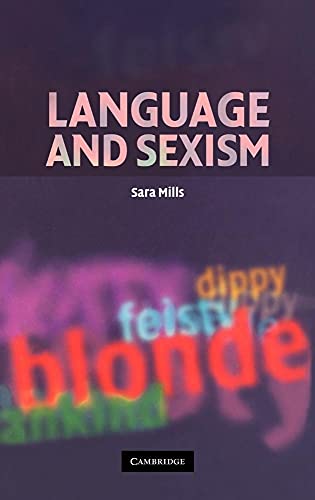 9780521807111: Language and Sexism Hardback