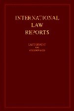 Beispielbild fr International Law Reports: Consolidated Indexes Volumes 1-35 and 36-125 zum Verkauf von Phatpocket Limited