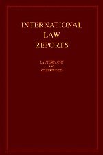 Stock image for International Law Reports: Consolidated Indexes Volumes 1-35 and 36-125 for sale by Phatpocket Limited