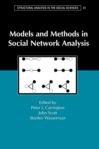 Beispielbild fr Models and Methods in Social Network Analysis zum Verkauf von Ammareal