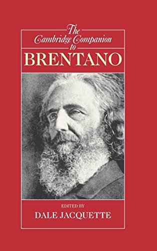 Beispielbild fr The Cambridge companion to Brentano zum Verkauf von Antiquariat Stefan Krger