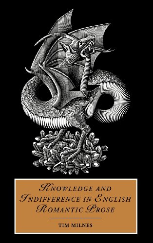 Stock image for Knowledge and Indifference in English Romantic Prose (Cambridge Studies in Romanticism) [Hardcover] Milnes, Tim for sale by The Compleat Scholar