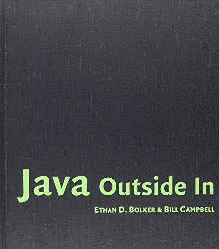 9780521811989: Java Outside In Hardback with CD-ROM