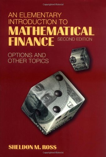 9780521814294: An Elementary Introduction to Mathematical Finance: Options and other Topics