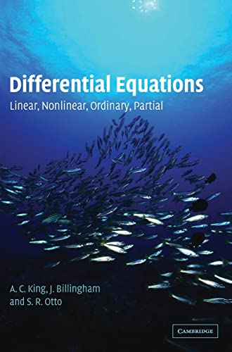 Beispielbild fr Differential Equations : Linear, Nonlinear, Ordinary, Partial zum Verkauf von Better World Books