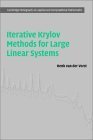 Imagen de archivo de Iterative Krylov Methods for Large Linear Systems a la venta por ThriftBooks-Atlanta