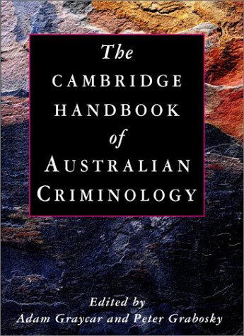 Stock image for The Cambridge Handbook of Australian Criminology for sale by Anybook.com