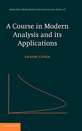 Beispielbild fr A Course in Modern Analysis and Its Applications zum Verkauf von ThriftBooks-Atlanta